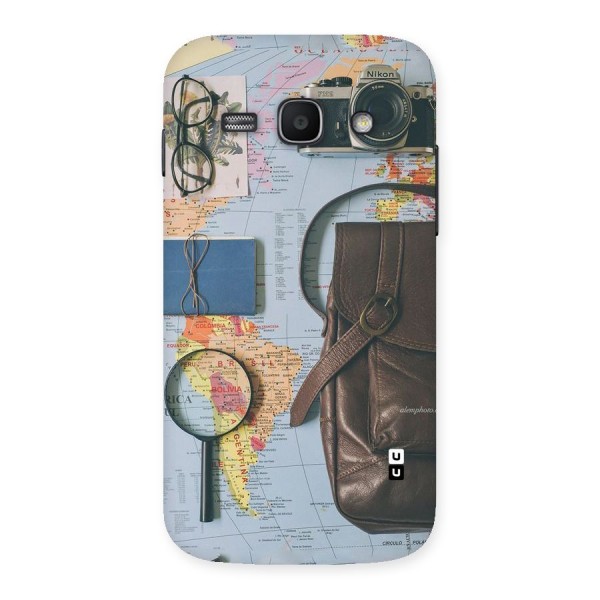 Travel Requisites Back Case for Galaxy Ace 3