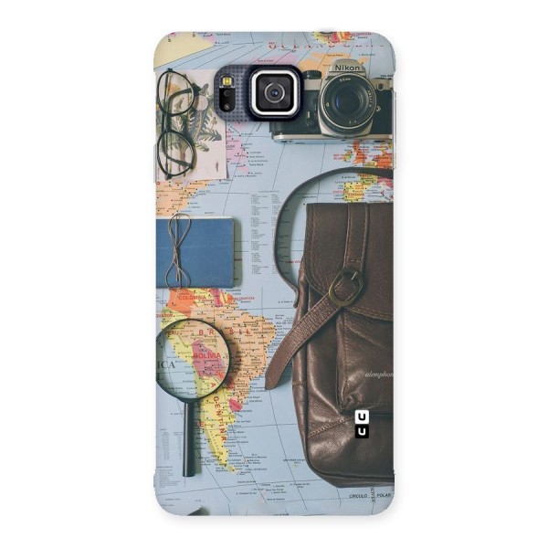Travel Requisites Back Case for Galaxy Alpha