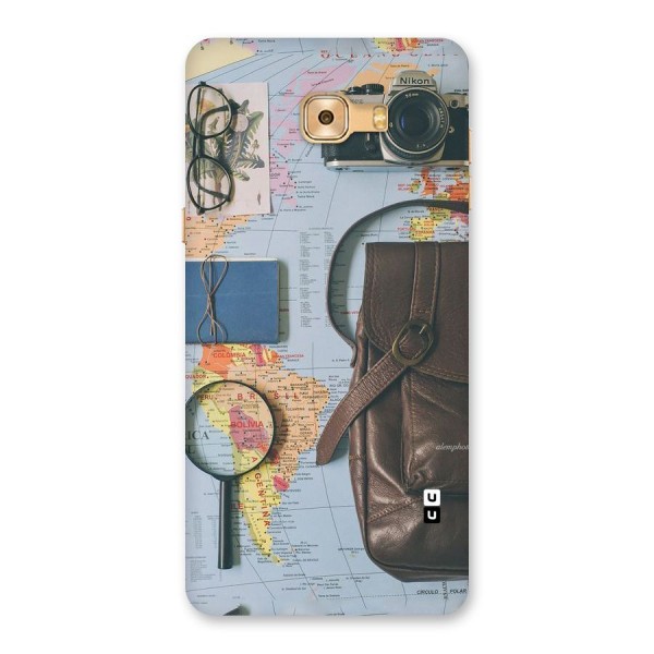 Travel Requisites Back Case for Galaxy C9 Pro