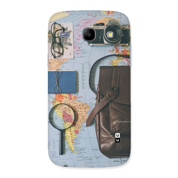 Travel Requisites Back Case for Galaxy Core