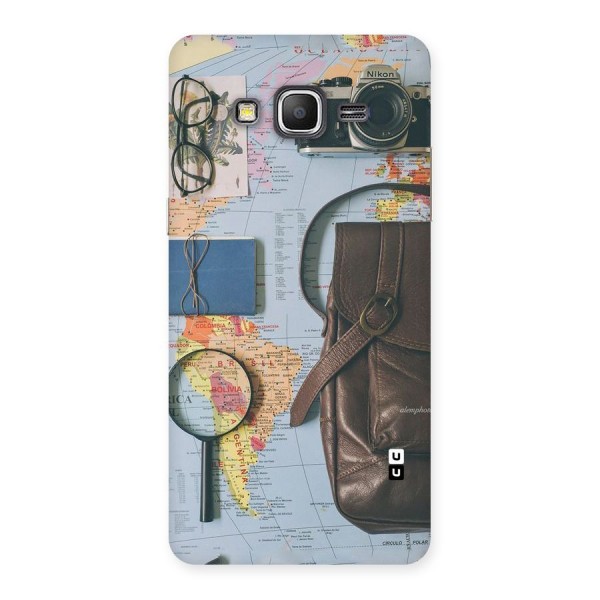 Travel Requisites Back Case for Galaxy Grand Prime