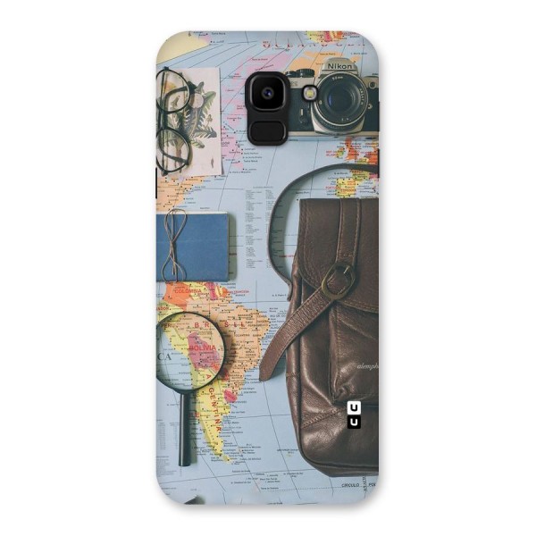 Travel Requisites Back Case for Galaxy J6