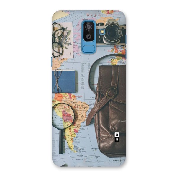 Travel Requisites Back Case for Galaxy J8