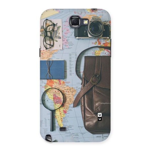 Travel Requisites Back Case for Galaxy Note 2