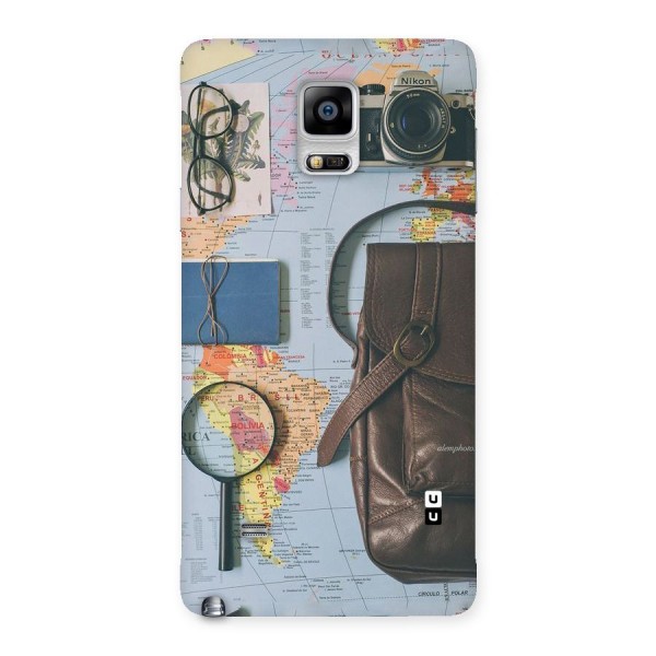 Travel Requisites Back Case for Galaxy Note 4