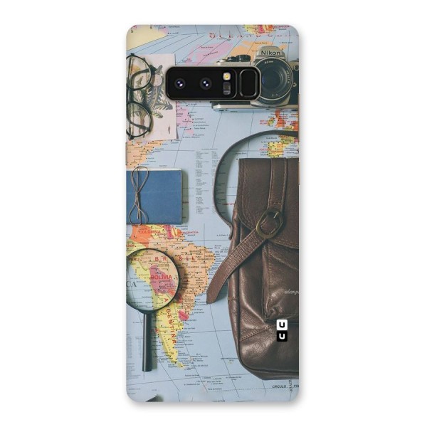 Travel Requisites Back Case for Galaxy Note 8