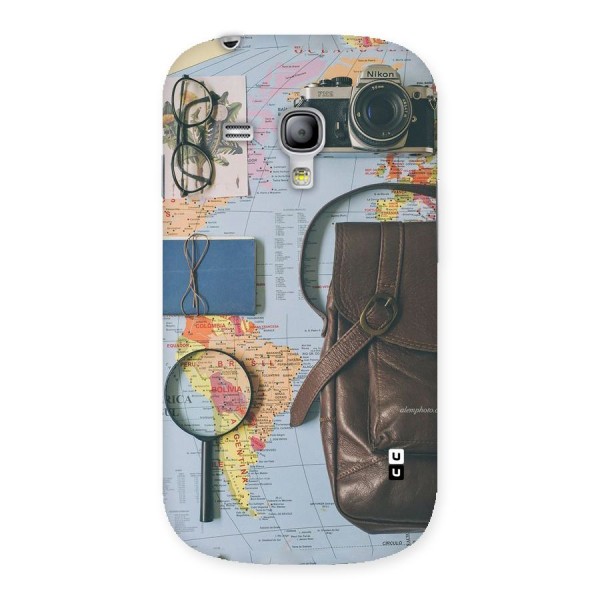 Travel Requisites Back Case for Galaxy S3 Mini