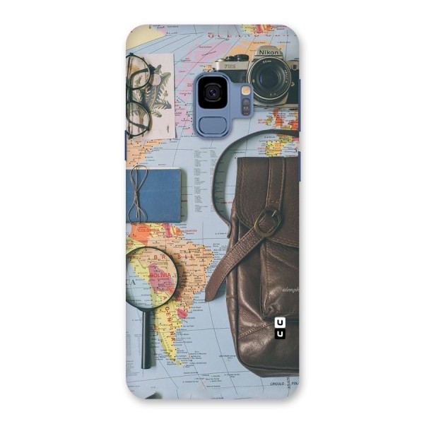 Travel Requisites Back Case for Galaxy S9