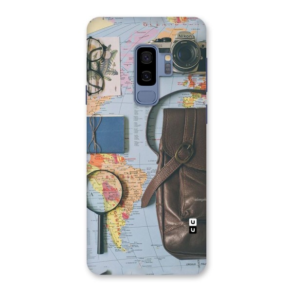 Travel Requisites Back Case for Galaxy S9 Plus