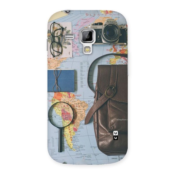 Travel Requisites Back Case for Galaxy S Duos