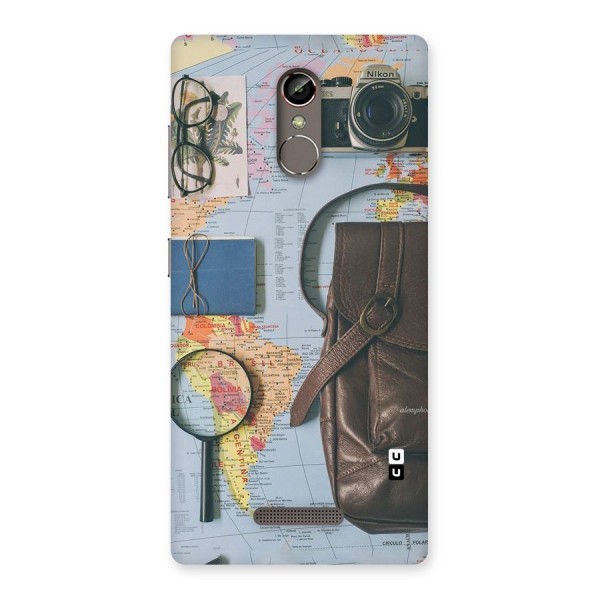 Travel Requisites Back Case for Gionee S6s