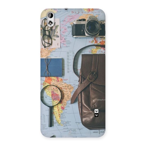 Travel Requisites Back Case for HTC Desire 816s