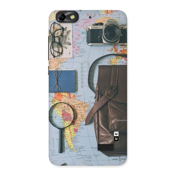 Travel Requisites Back Case for Honor 4C
