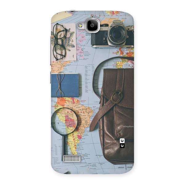 Travel Requisites Back Case for Honor Holly