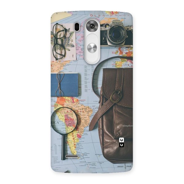 Travel Requisites Back Case for LG G3 Beat