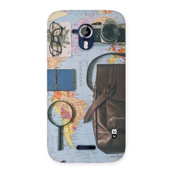 Travel Requisites Back Case for Micromax Canvas Magnus A117