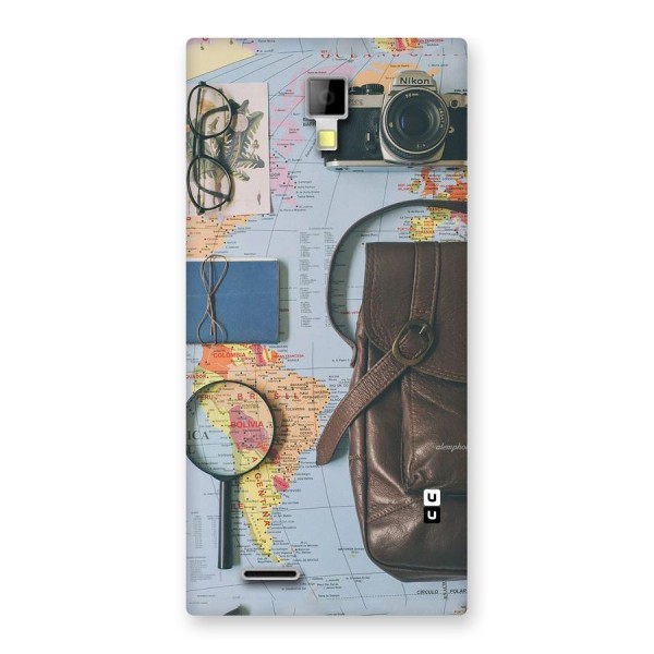 Travel Requisites Back Case for Micromax Canvas Xpress A99