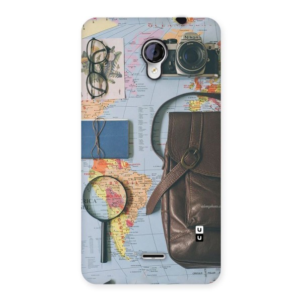 Travel Requisites Back Case for Micromax Unite 2 A106