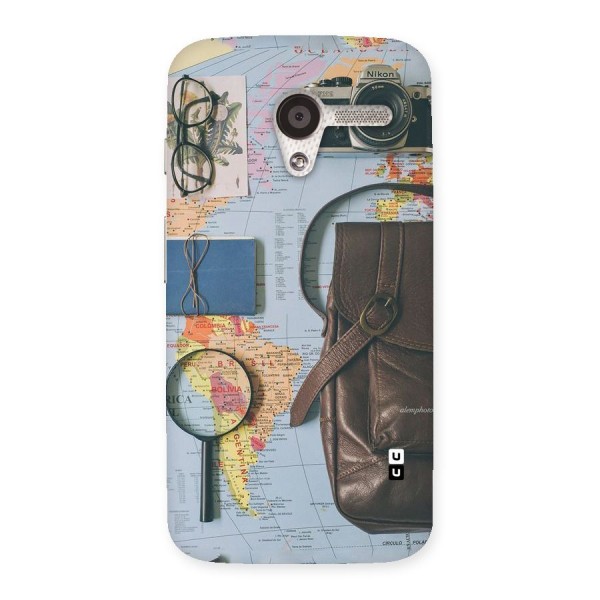 Travel Requisites Back Case for Moto X