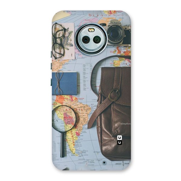 Travel Requisites Back Case for Moto X4