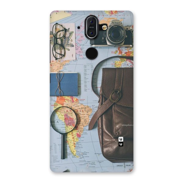 Travel Requisites Back Case for Nokia 8 Sirocco