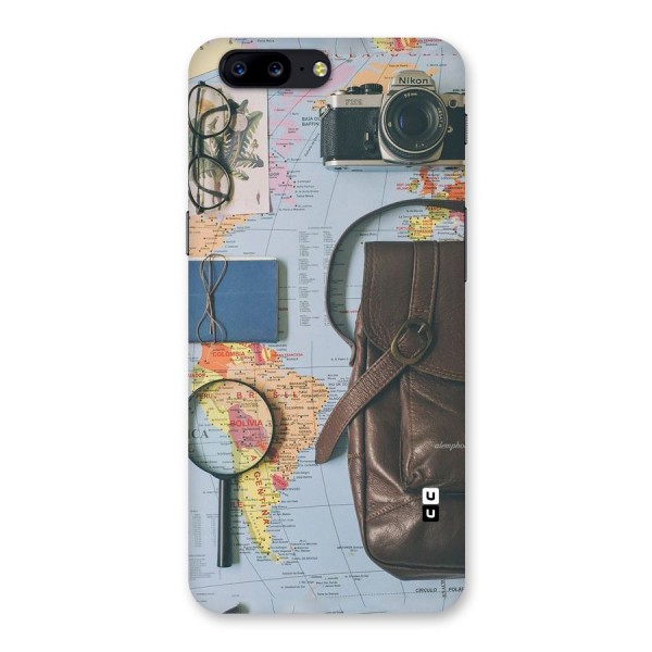 Travel Requisites Back Case for OnePlus 5