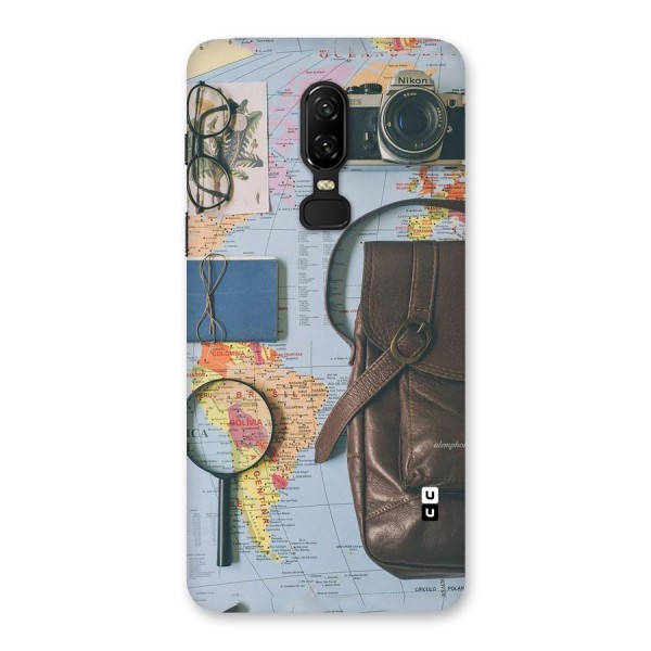 Travel Requisites Back Case for OnePlus 6