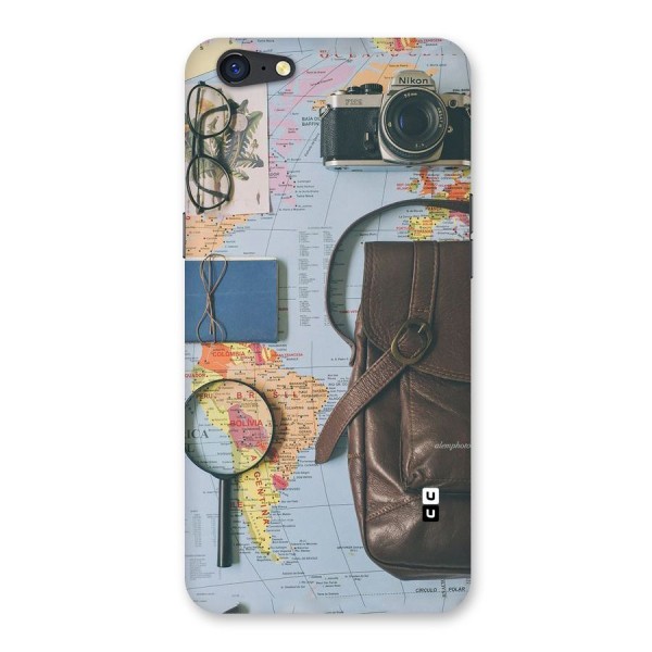 Travel Requisites Back Case for Oppo A71
