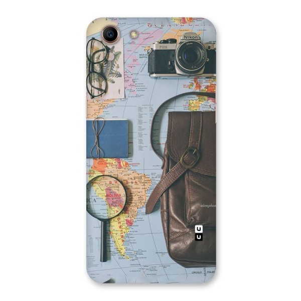 Travel Requisites Back Case for Oppo A83 (2018)