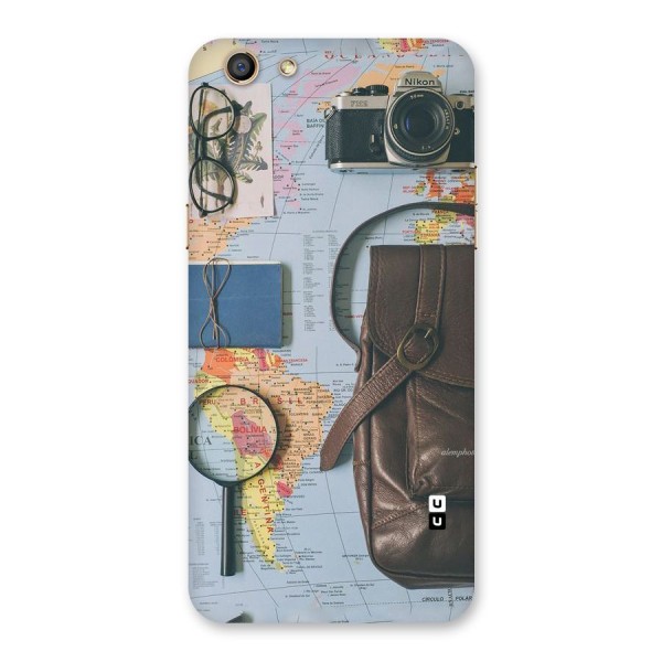 Travel Requisites Back Case for Oppo F3