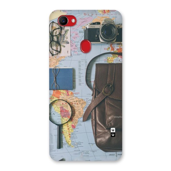 Travel Requisites Back Case for Oppo F7