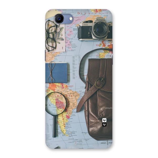 Travel Requisites Back Case for Oppo Realme 1