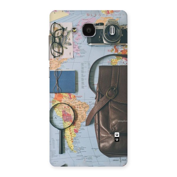 Travel Requisites Back Case for Redmi 2s