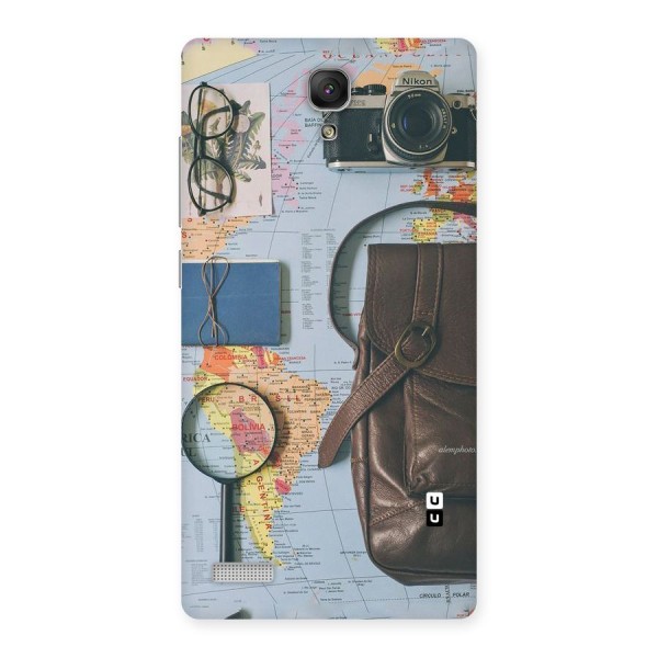 Travel Requisites Back Case for Redmi Note