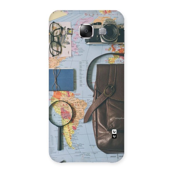 Travel Requisites Back Case for Samsung Galaxy E5