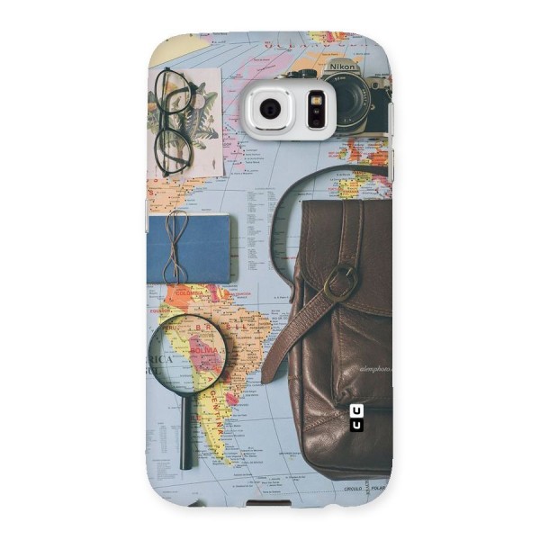 Travel Requisites Back Case for Samsung Galaxy S6