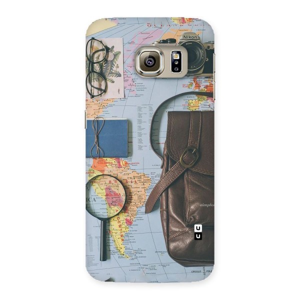 Travel Requisites Back Case for Samsung Galaxy S6 Edge