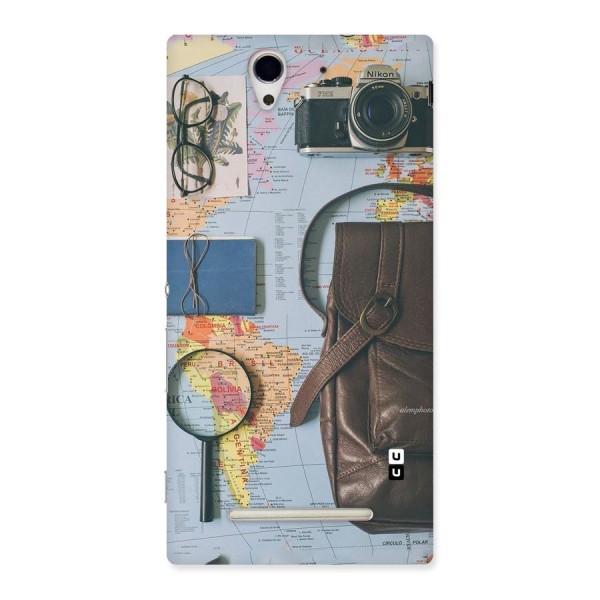 Travel Requisites Back Case for Sony Xperia C3