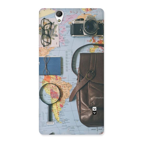 Travel Requisites Back Case for Sony Xperia C4