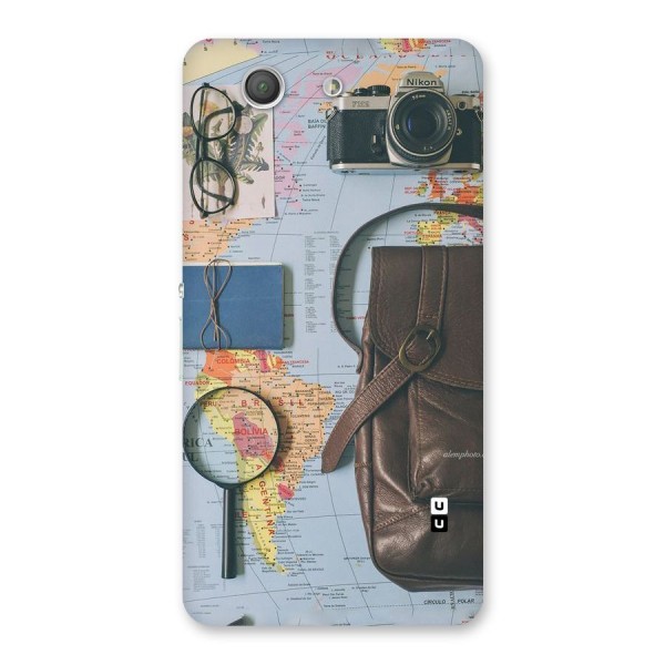 Travel Requisites Back Case for Xperia Z3 Compact