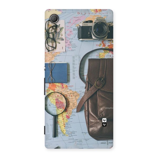 Travel Requisites Back Case for Xperia Z3 Plus