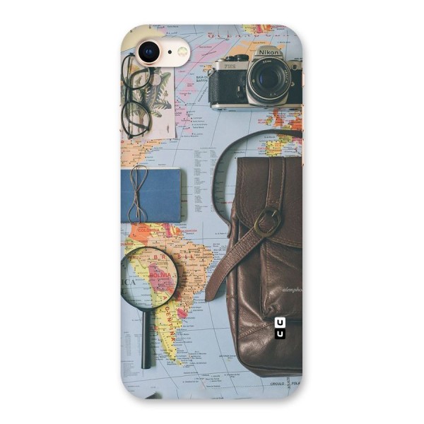 Travel Requisites Back Case for iPhone 8
