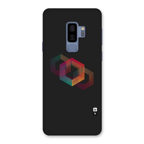 Tri-hexa Colours Back Case for Galaxy S9 Plus