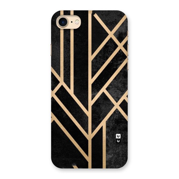 Tri Lines Gold Back Case for iPhone 7