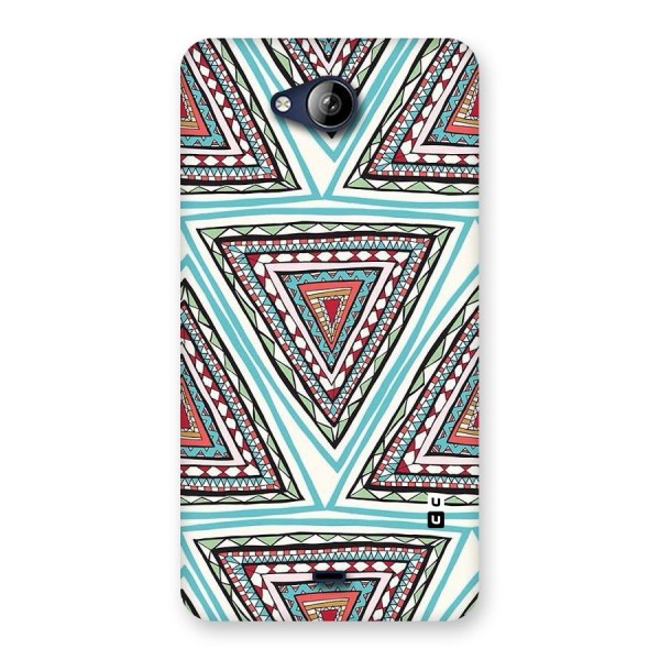 Triangle Abstract Mode Back Case for Canvas Play Q355