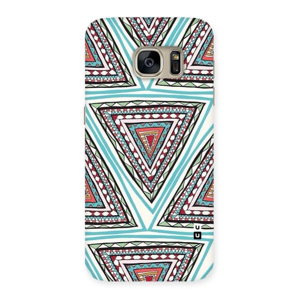 Triangle Abstract Mode Back Case for Galaxy S7