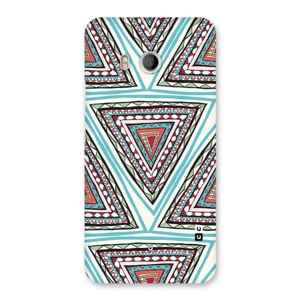 Triangle Abstract Mode Back Case for HTC U11