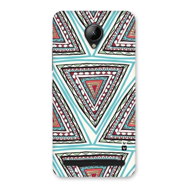 Triangle Abstract Mode Back Case for Lenovo C2