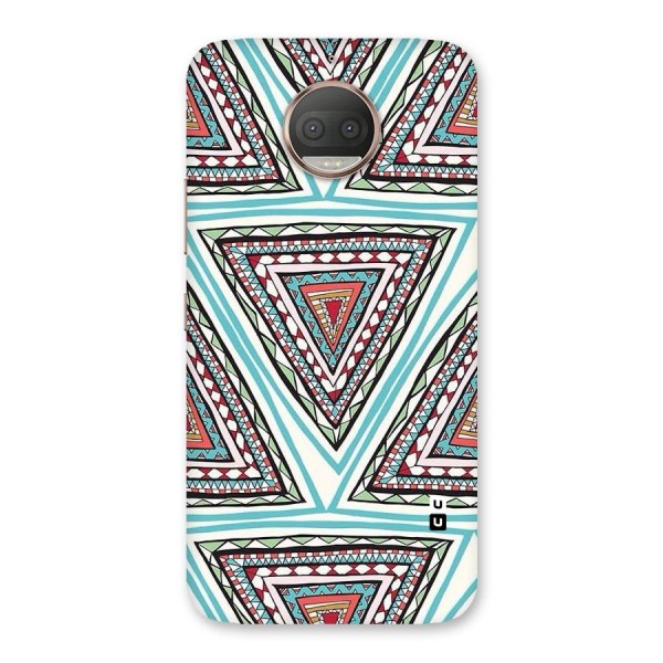 Triangle Abstract Mode Back Case for Moto G5s Plus