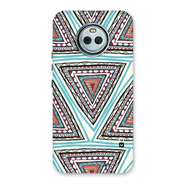 Triangle Abstract Mode Back Case for Moto X4